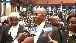 WATCH: Former Minister, Rotimi Amaechi Called To Bar As Lawyer