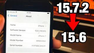 How To Downgrade iOS 15.7.3 / 15.7.2 to iOS 15.6 (Full Tutorial)