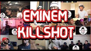 REACTORS GOING CRAZY | EMINEM - KILL-SHOT | UNCUT REACTION MASHUP/COMP