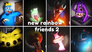 ALL NEW Chapter 2 Concepts JUMPSCARES in Rainbow Friends [ROBLOX]