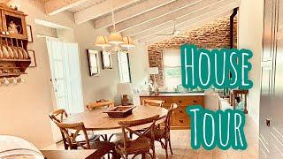  HOUSE TOUR por la casa de campo familiar • Mobiliario y decoración rústica en una casa de piedra