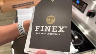 Finex No. 12 unboxing: cast iron cookware