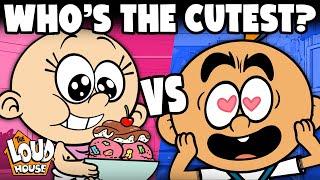 Baby Lily Vs. Carlitos: Who's The CUTEST!? | The Loud House