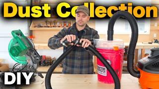 STOP Breathing Sawdust! DIY Dust Collection That EVERY Workshop Needs (Cheap & Effective!)