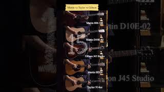 Martin taylor gibson comparison 15 @acousticgroove