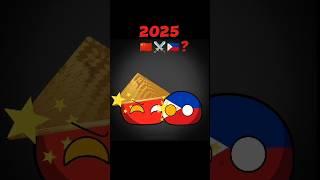 China ️ Philippines..? | Countryballs - edit | #countryballs #war #countryballanimation #shorts