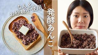 【お砂糖いらず優しい甘さ！】発酵あんこのレシピ・作り方