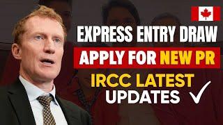 Express Entry Draw 2024 : Apply for New PR | Canada PNP | IRCC latest Update