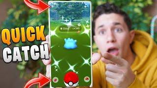 How To * QUICK CATCH * in Pokémon GO!