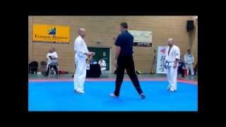 IKO Kyokushin British Open 2013 David Christie Knockdown