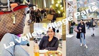 La Vallee Village Paris Outlet Shopping Vlog |40 to 70 % Off | Double Luxury Unboxing of Prada, YSL