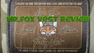 Mr. Fox vest review *4 THUMBS UP*