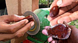 lumut merah !! permata lawas yang di buru oleh penghobi batu akik !