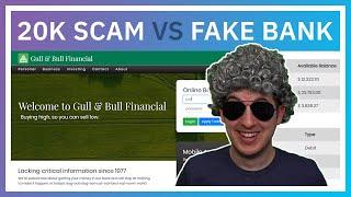 Scammers Tried Stealing $20,000 From My Fake Bank