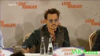 Johnny Depp spricht deutsch ( Lone Ranger )