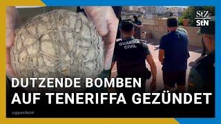 Teneriffa: Bombenleger nach 25 Anschlägen von Guardia Civil verhaftet