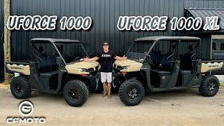 2024 CFMOTO UFORCE 1000 & 1000 XL Crew Cab Overview & Walk Around