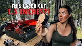 I CAN'T BELIEVE WHAT THIS LASER IS CAPABLE OF! DIY Crafts with the Creality Falcon 2 Pro 60W Laser