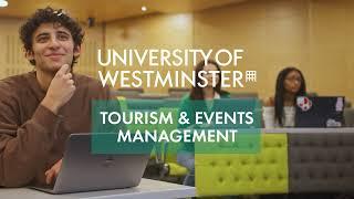 Tourism and Events at the University of Westminster