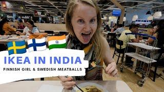 Finnish girl visits IKEA for the first time in Hyderabad India - Indian travel vlog - My Indian life