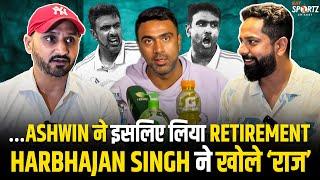 Harbhajan Singh Interview : Ashwin पर जमकर बोले, Retirement के सारे राज खोले! R Ashwin Retirement