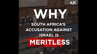 Why South Africa's Genocide Accusation Against Israel is Meritless