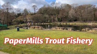 Stillwater Fly Fishing for Rainbow Trout - Papermills Trout Fishery South Wales