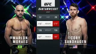 UFC Fight Island 5: Sandhagen vs. Moraes (Full Fight Highlights)