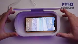 MSO Teknoloji UVC Wireless (Temassız) Şarj Cihazı ve Sterilizasyon Cihazı