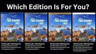 Which Microsoft Flight Simulator 2024 Edition Is For You? (including plane list)