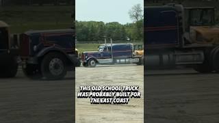This semi truck was built to squeeze under those low-clearance bridges in Pennsylvania and New York.