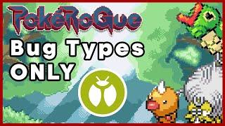 Can you beat PokeRogue with only Bug Type Pokemon?