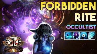 [3.22] CoC Forbidden Rite Build | Occultist | Trial of the Ancestors | Path of Exile 3.22