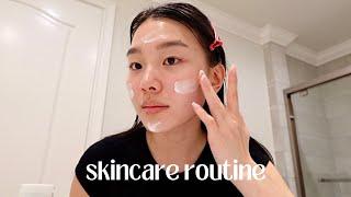 skincare routine │ glowy + glassy skin, affordable products