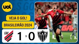 ATHLETICO-PR X ATLÉTICO-MG - BRASILEIRÃO 2024; VEJA O GOL DE CUELLO