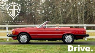 Drive 1988 Mercedes Benz 560SL ~ Silver Arrow Cars Ltd