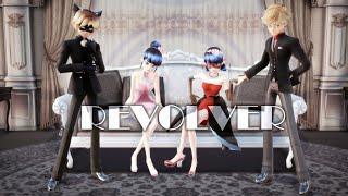 【MMD Miraculous ladybug】Revolver-- Merry Christmas!