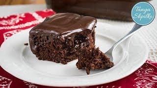 Мега Шоколадный Пирог с Ганашем | Chocolate Cake with Ganache | Tanya Shpilko