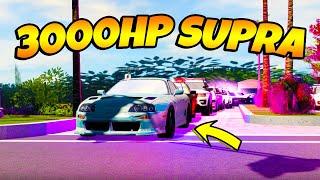 TROLLING COPS WITH 3000HP SUPRA ON ROBLOX!