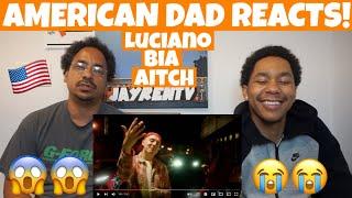 LUCIANO ft. BIA & AITCH - BAMBA *AMERICAN DAD REACTS *