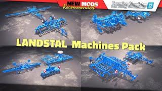 FS22 | LANDSTAL Machines Pack - Farming Simulator 22 New Mods Review 2K60