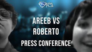 QUIVA PLS ┃AREEB VS ROBERTO┃ PRESS CONFERENCE