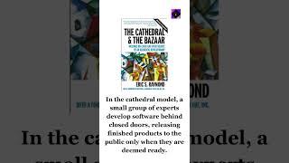 The Cathedral and the Bazaar #shorts #booktube #cathedralbazaar