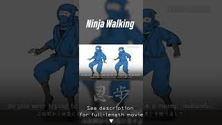 [Hoho] Ninja Walking #Shorts