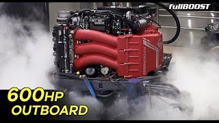 We visit a Marine engine dyno - Supercharged outboards with Nizpro Marine | fullBOOST