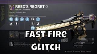 Fast Fire Glitch - Reeds Regret Linear Fusion Rifle + Veist Stinger (Trials)