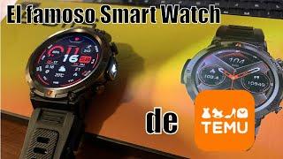 smart watch JELLOO con linterna de temu