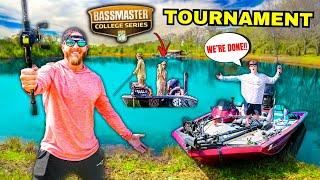 Fishing a 2v2 Tournament vs COLLEGE All-Stars!!