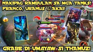 Nakipag Rambulan sa mga Tanks! FRANCO, URANUS at AKAI di inayawan ni THAMUZ!