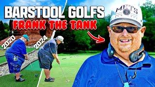 Frank The Tank Scrambles With Frankie For His First Round Ever | Barstool Golfs